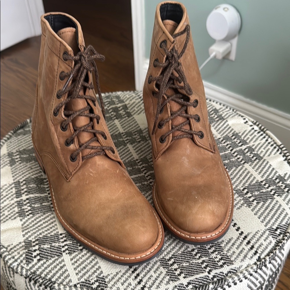 Nisolo women’s Martin All Weather Tan Leather Boots